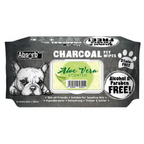 Absorb Plus Charcoal Pet Wipes 80 Sheets 20 X 15cm