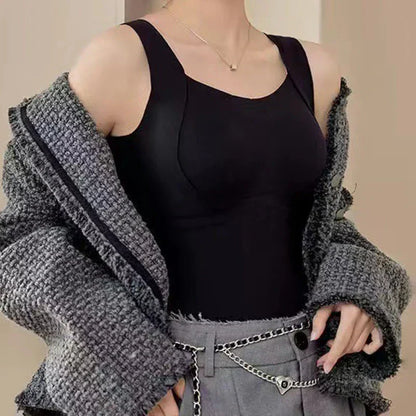 🏆Flash Sale⚡Almost Gone💥Thickened Warm Tank Top with Lined Bra