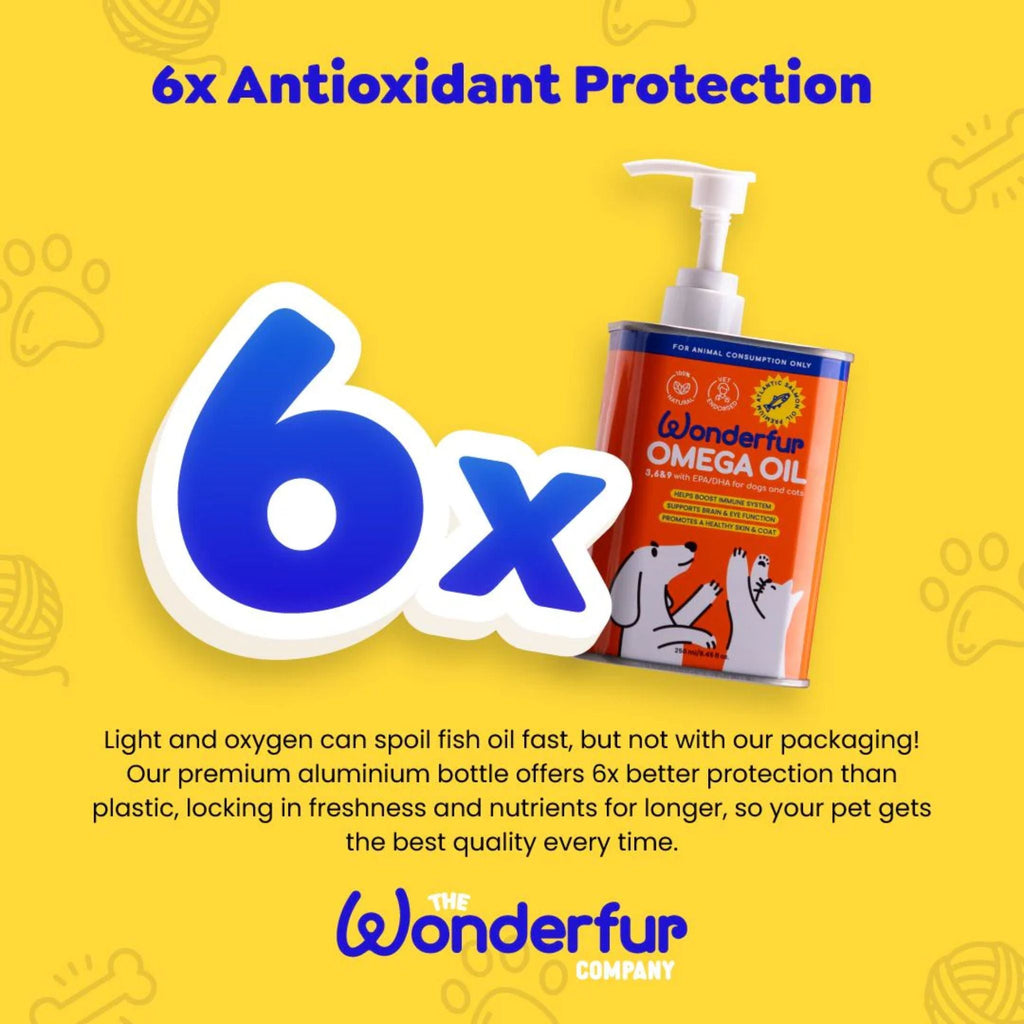 Wonderfur Super Omega Oil for Dogs & Cats