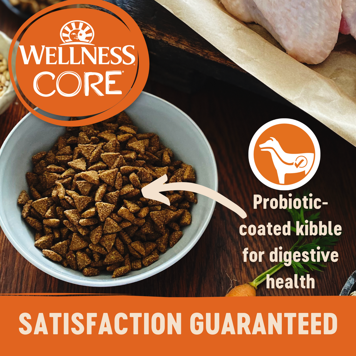 Wellness Core Dry Dog Food Grain Free Original: Chicken & Turkey
