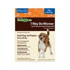 Sentry WormX Plus 7 Way DeWormer Dog SM 2CT