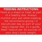 Milk-Bone Flavor Snacks Large Dog Biscuits, Flavored Crunchy Dog Treats, 60 Oz.