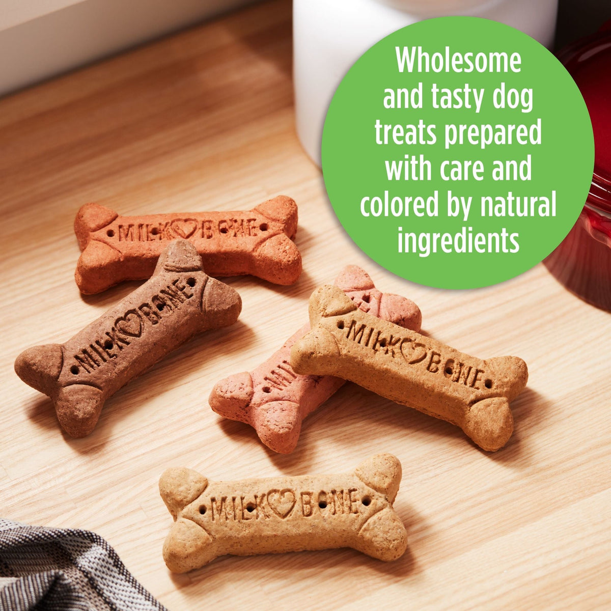Milk-Bone Flavor Snacks Large Dog Biscuits, Flavored Crunchy Dog Treats, 60 Oz.