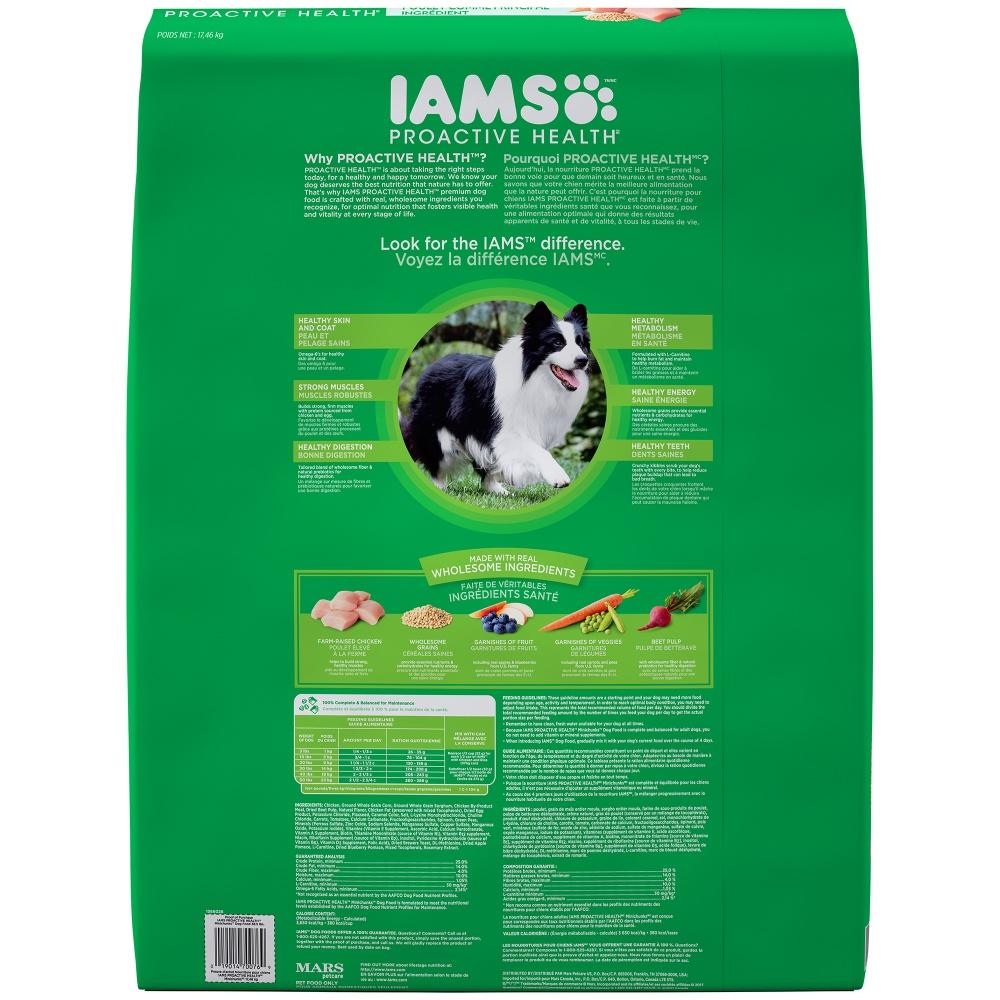Iams ProActive Health Adult MiniChunks Dry Dog Food 30lb
