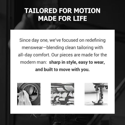 🖤New Year 50% OFF 🖤 Men’s Casual Slim-Fit Solid Color Pants❄️