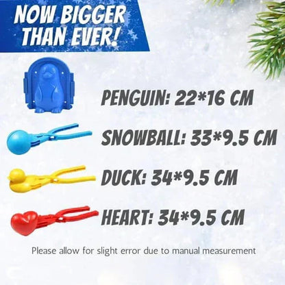 🎁Xmas  Hot Sales - 49% OFF🎅Endless Fun Snowball Kit