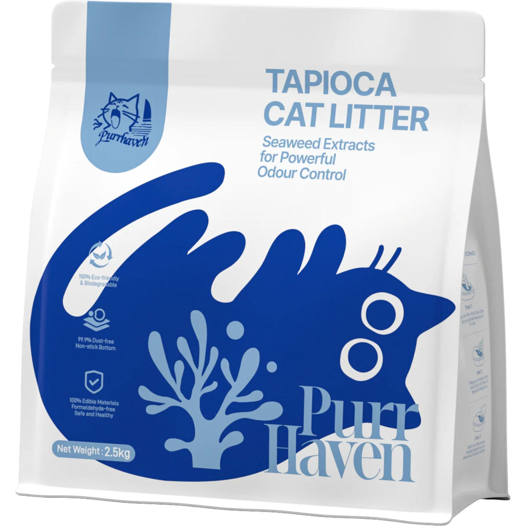 Purr Haven Tapioca Cat Litter