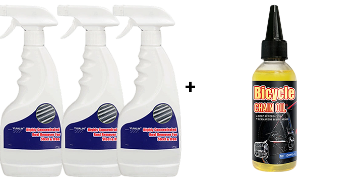 💥 Buy 2 Get 1 Free🔥🛠️ Highly Concentrated Rust Remover for Steel & Iron – Deep-Acting, Effortless, and Metal-Safe