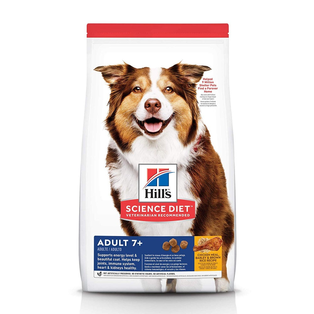 Hill's Science Diet Adult 7+ Chicken, Rice, and Barley Recipe Dry Dog Food