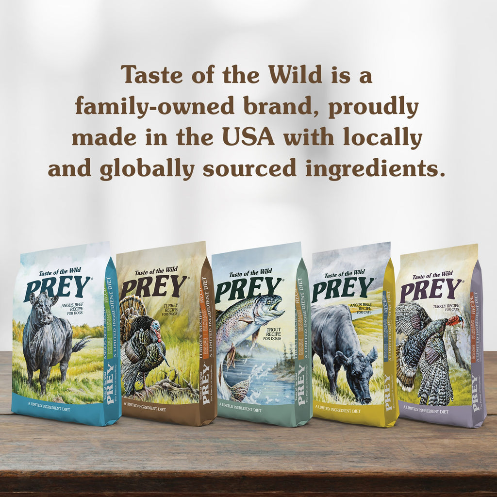 Taste of the Wild PREY Angus Beef Recipe Dry Dog Food