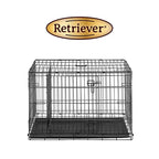 Retriever 2-Door Metal Wire Pet Crate