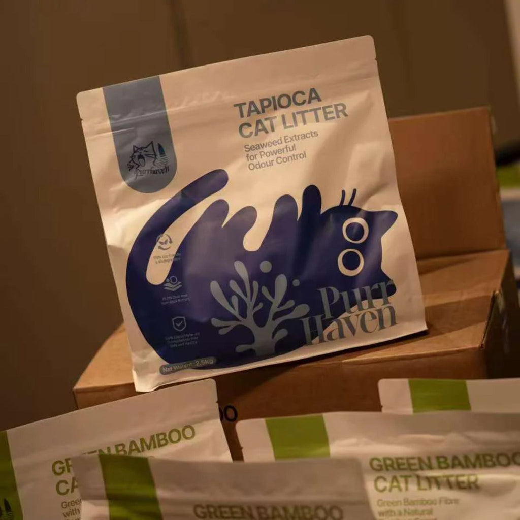 Purr Haven Tapioca Cat Litter