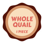 Freezy Paws Freeze Dried Whole Quail Pet Treats for Dogs & Cats