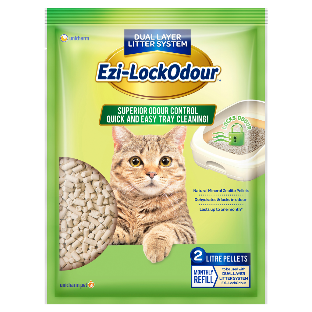 Ezi-LockOdour Natural Mineral Zeolite Pellets