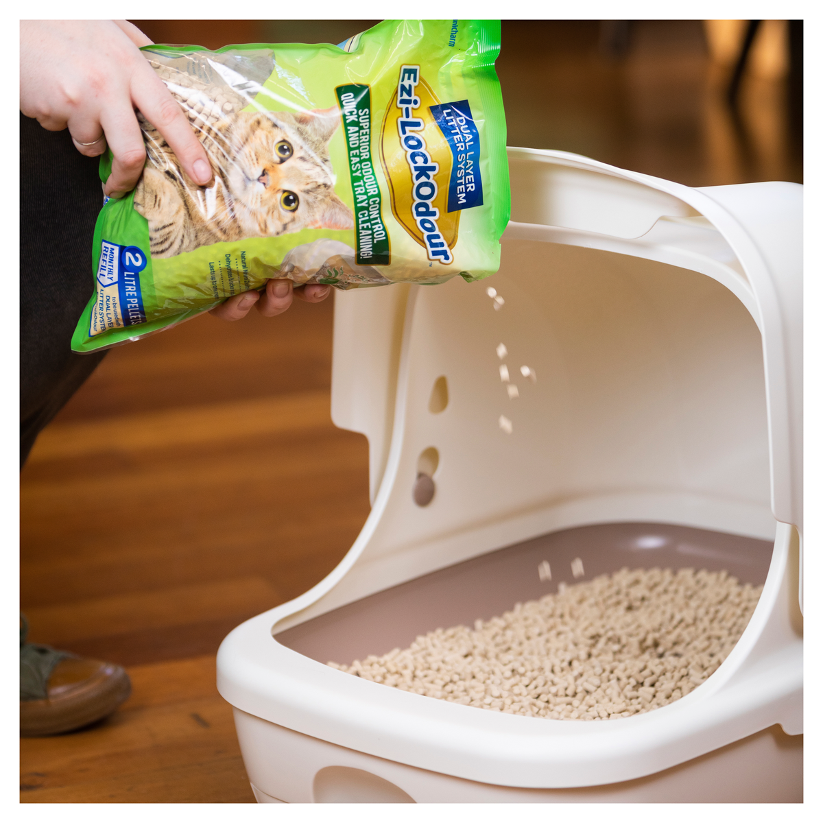 Ezi-LockOdour Natural Mineral Zeolite Pellets