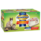 Ezi-LockOdour Dual Layer Cat Litter System XL Kit