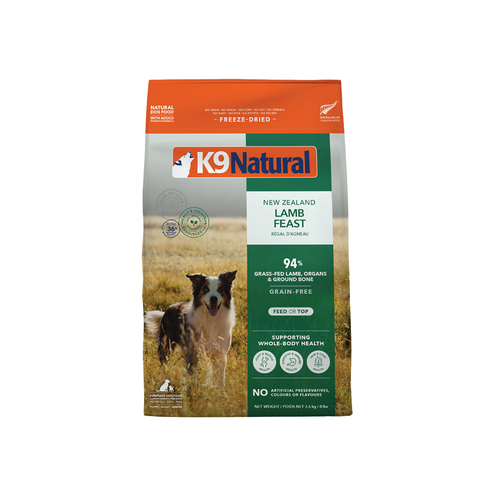 K9 NATURAL Lamb Freeze Dried Dog Food