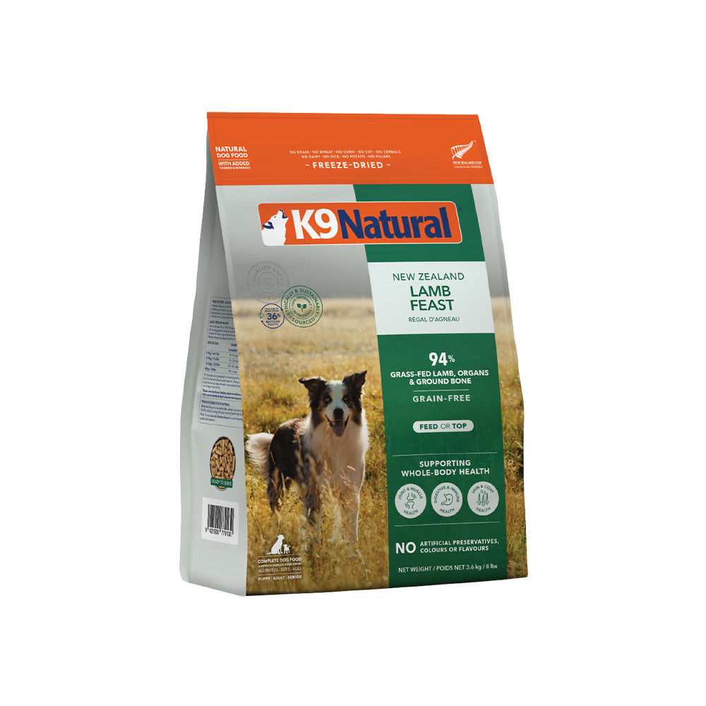K9 NATURAL Lamb Freeze Dried Dog Food