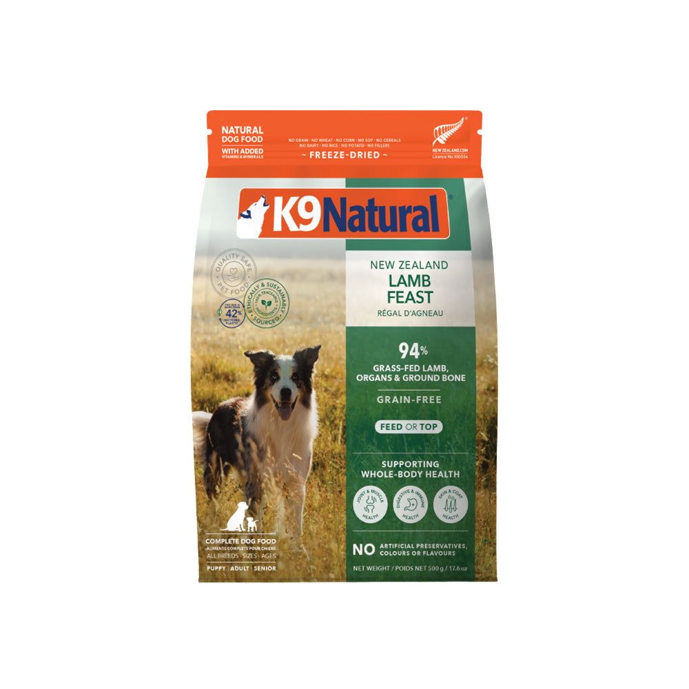 K9 NATURAL Lamb Freeze Dried Dog Food