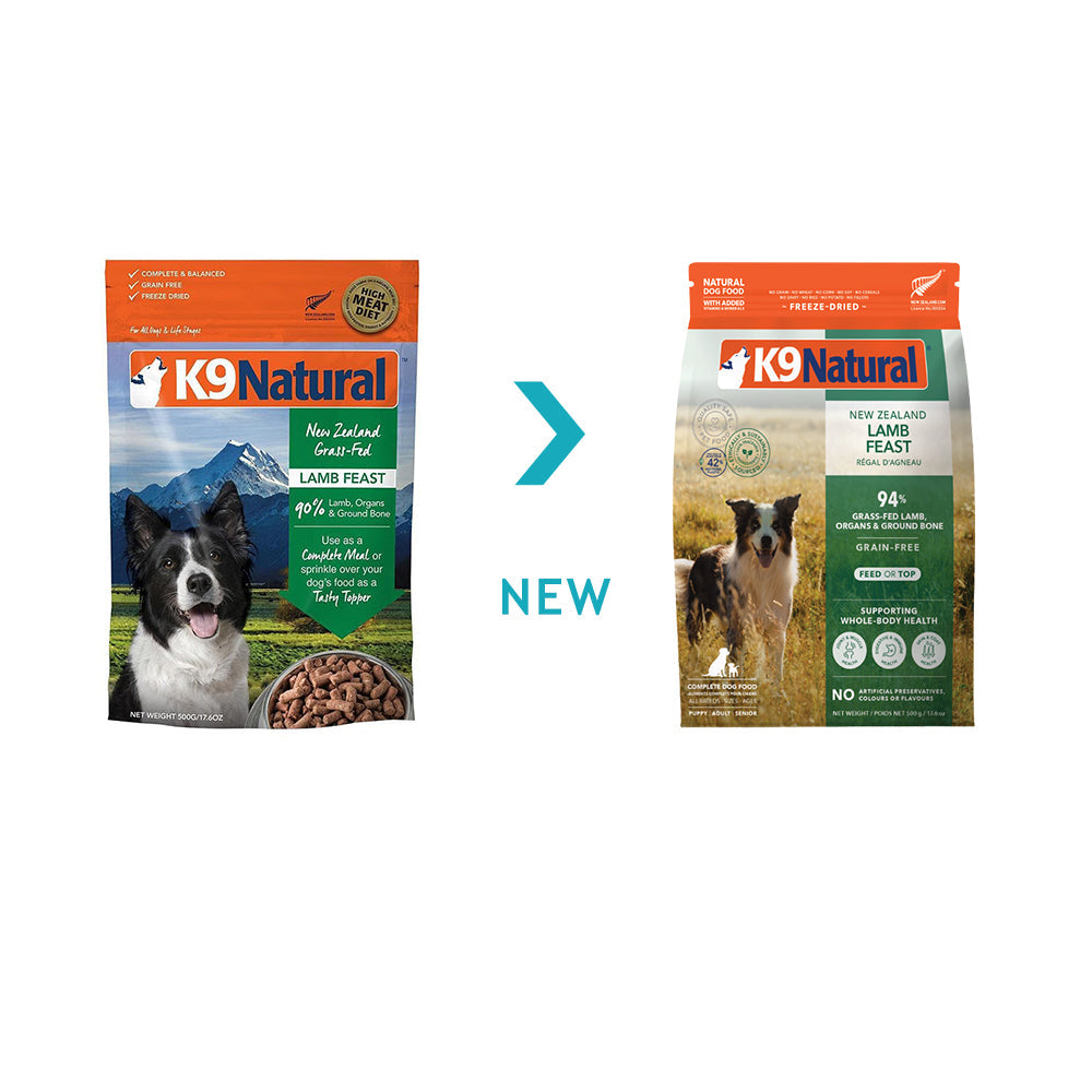 K9 NATURAL Lamb Freeze Dried Dog Food