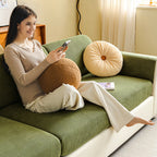 Vertical Stripe Corduroy Anti-Scratch Stretch Full-Cover Sectional Couch Cover