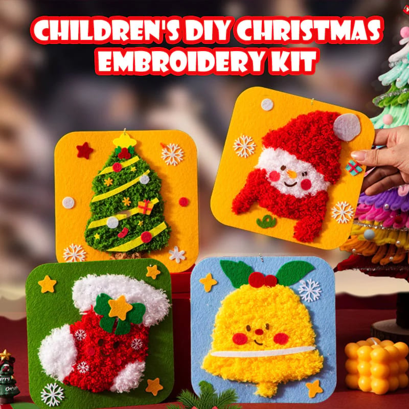 🎄Christmas Sale 49% OFF🎅DIY Christmas Embroidery Kit🎁