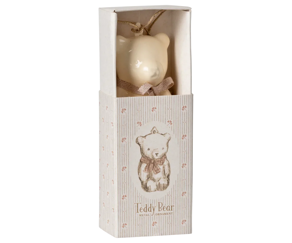 Maileg | Metal Ornament, Teddy Bear
