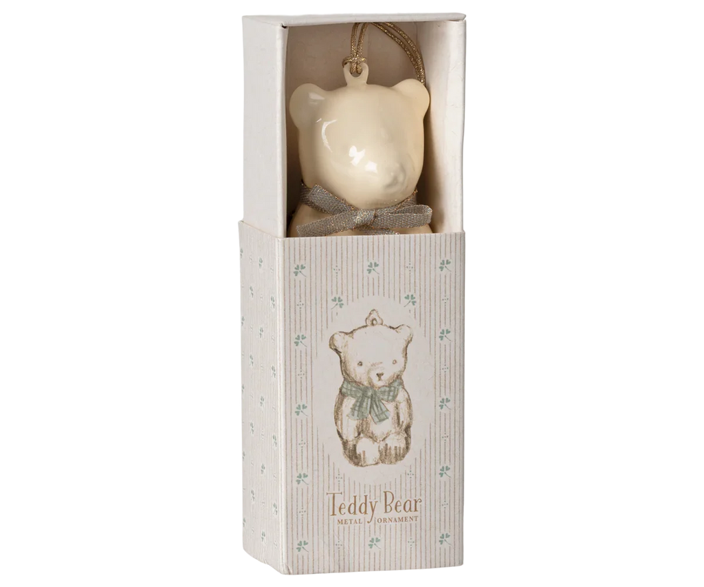 Maileg | Metal Ornament, Teddy Bear