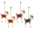Maileg | Reindeer Family, Metal Ornaments