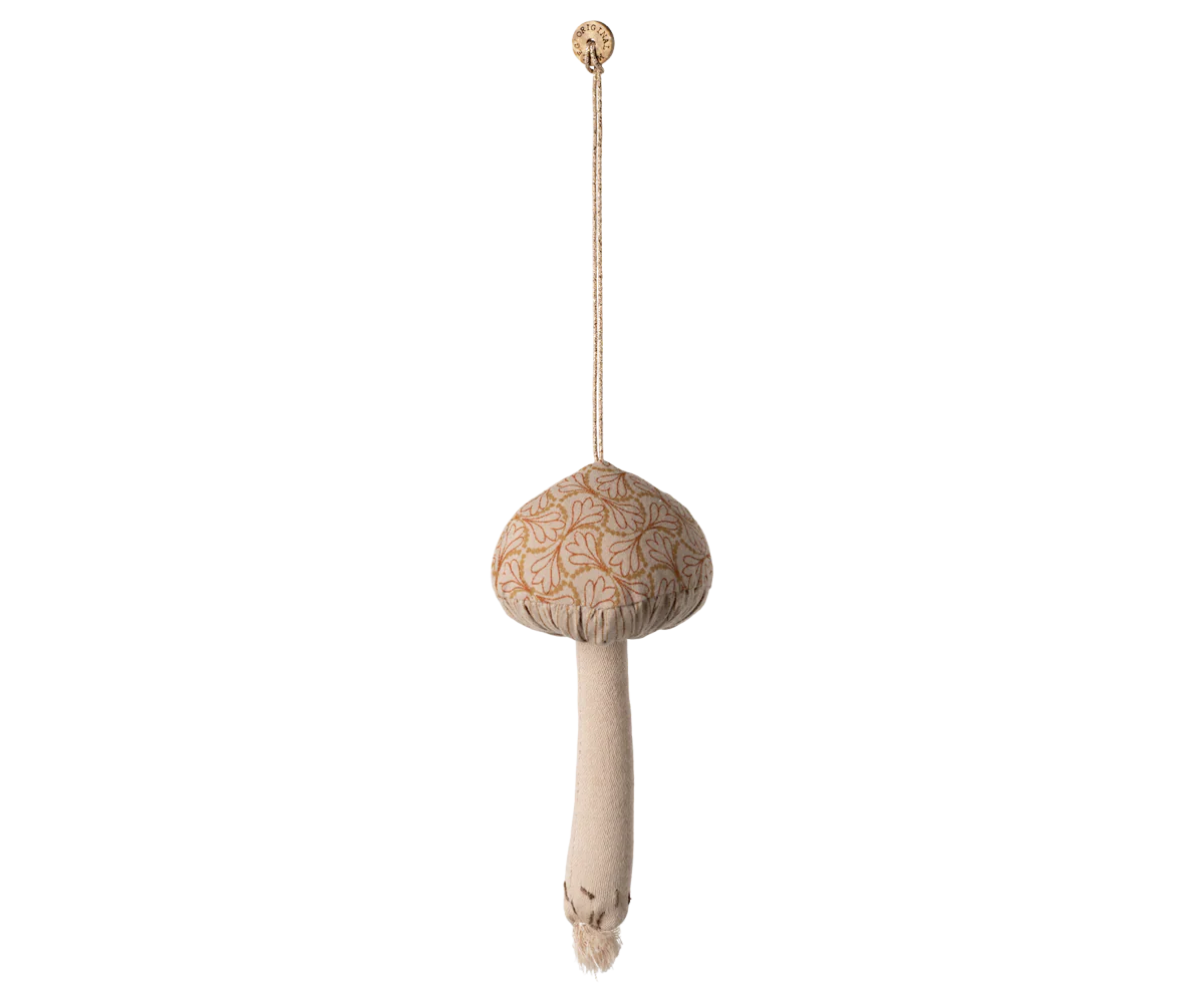 Maileg | Mushroom Ornament, Winter Heart