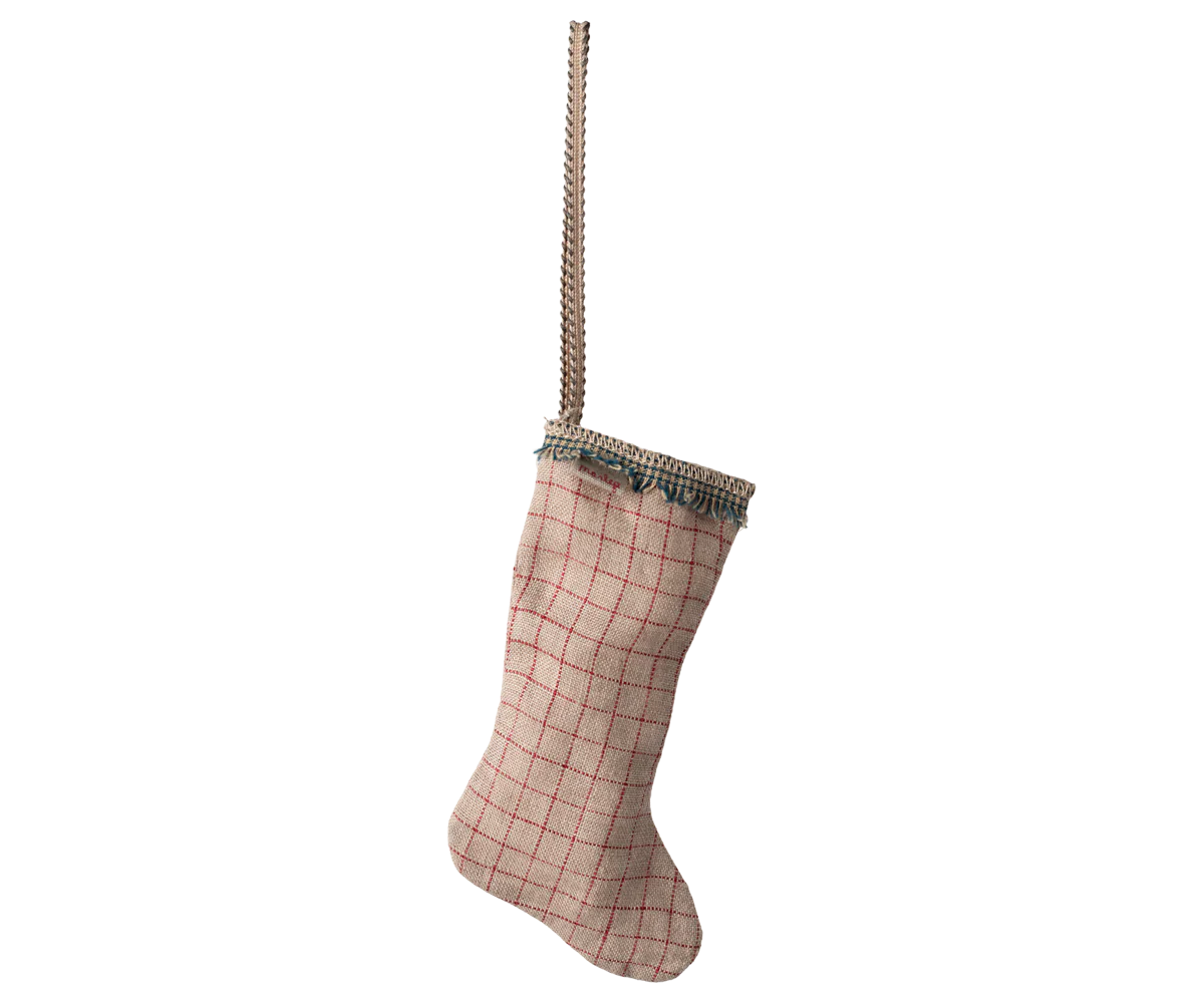 Maileg | Stocking Ornament , Checker Sand