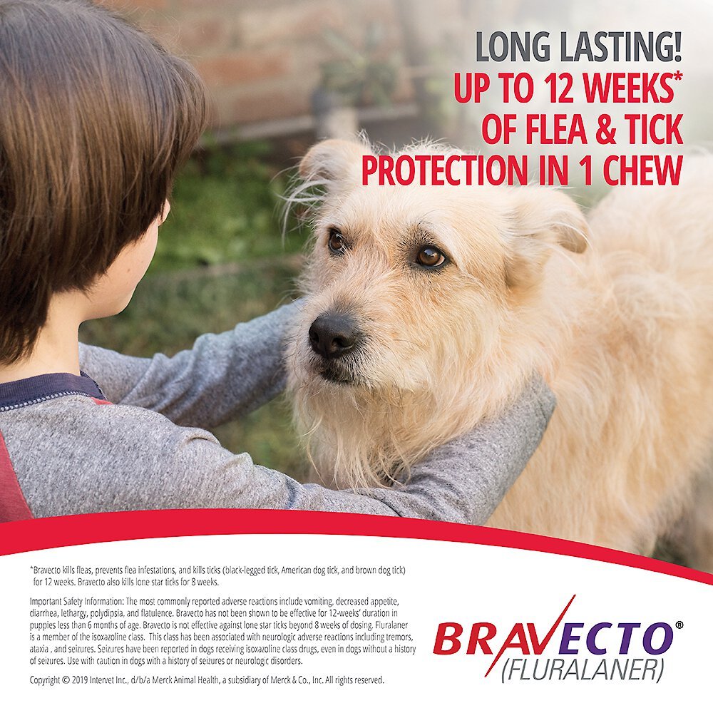 Bravecto Dog Chew Blue 20-40kg