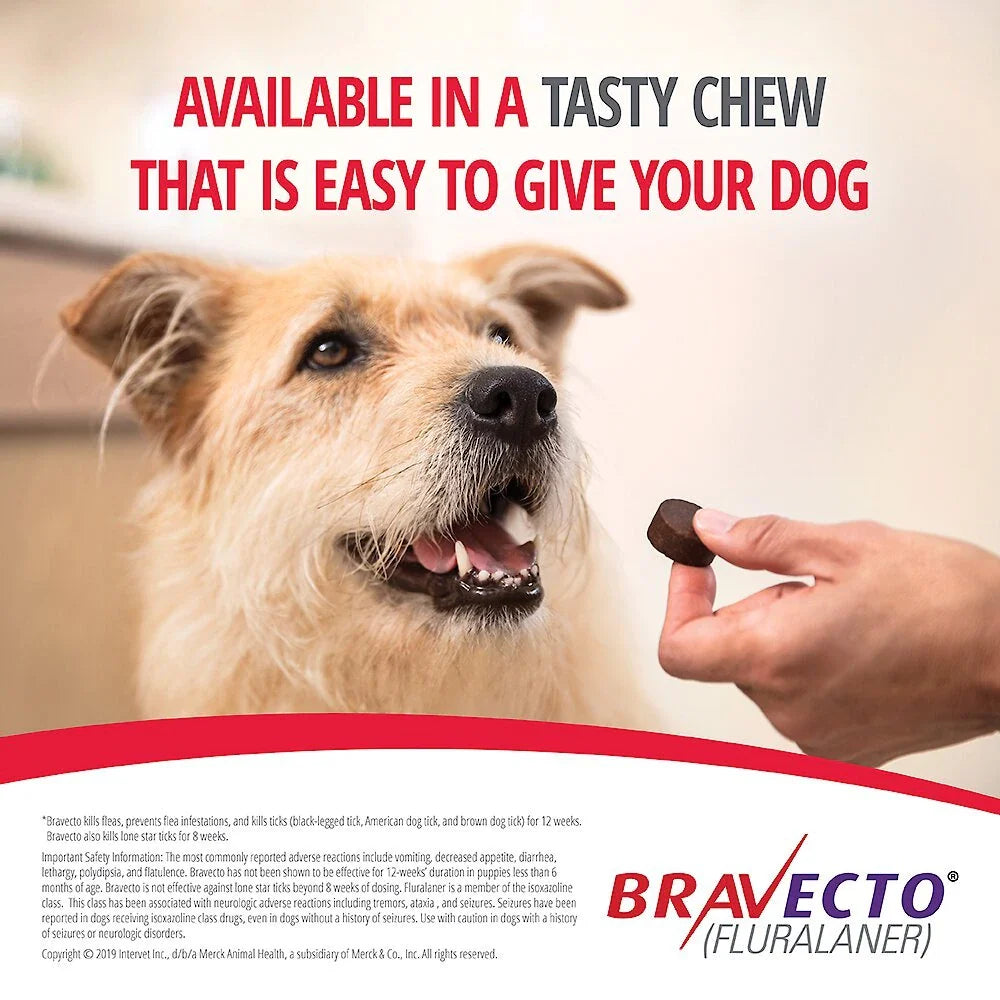 Bravecto Dog Chew Blue 20-40kg