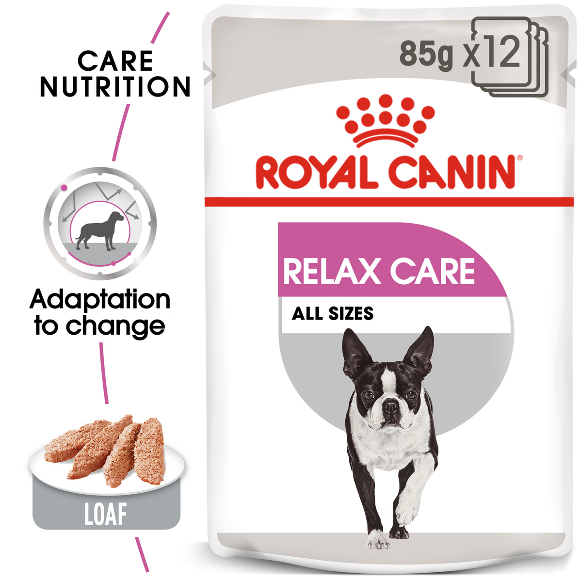 Royal Canin Relax Care Loaf Wet Dog Food
