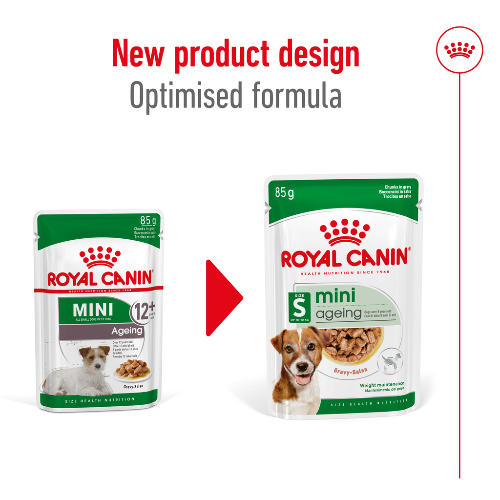 Royal Canin Mini Ageing Gravy Wet Dog Food