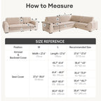 Furry Striped Sofa Protection Non-Slip Plush Recliner Couch Cover Sectional Couch Cover - Solid