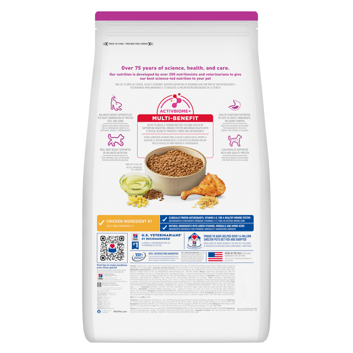 Hill's Science Diet Dry Dog Food Adult Small Paws