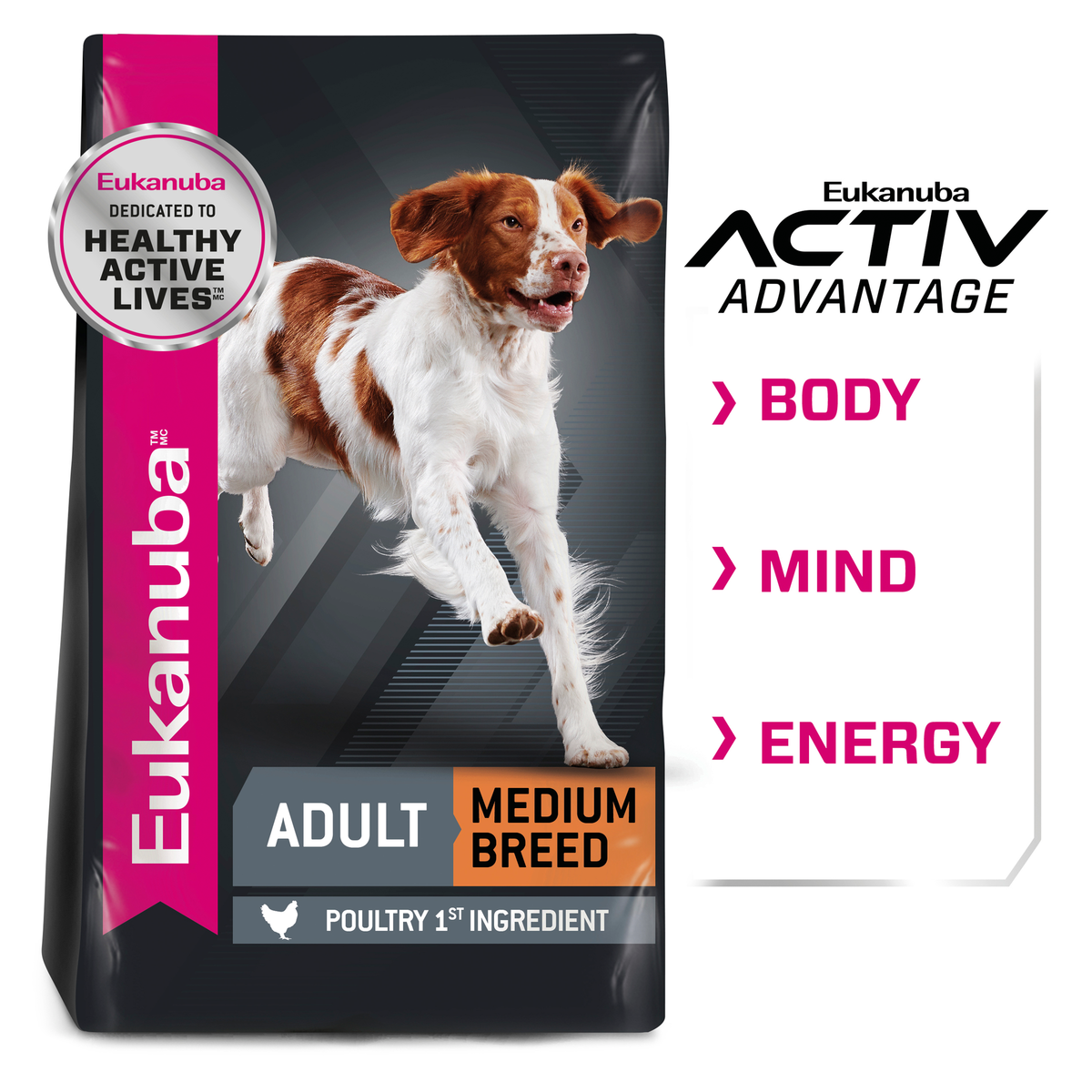 Eukanuba Dry Dog Food Adult Medium Breed