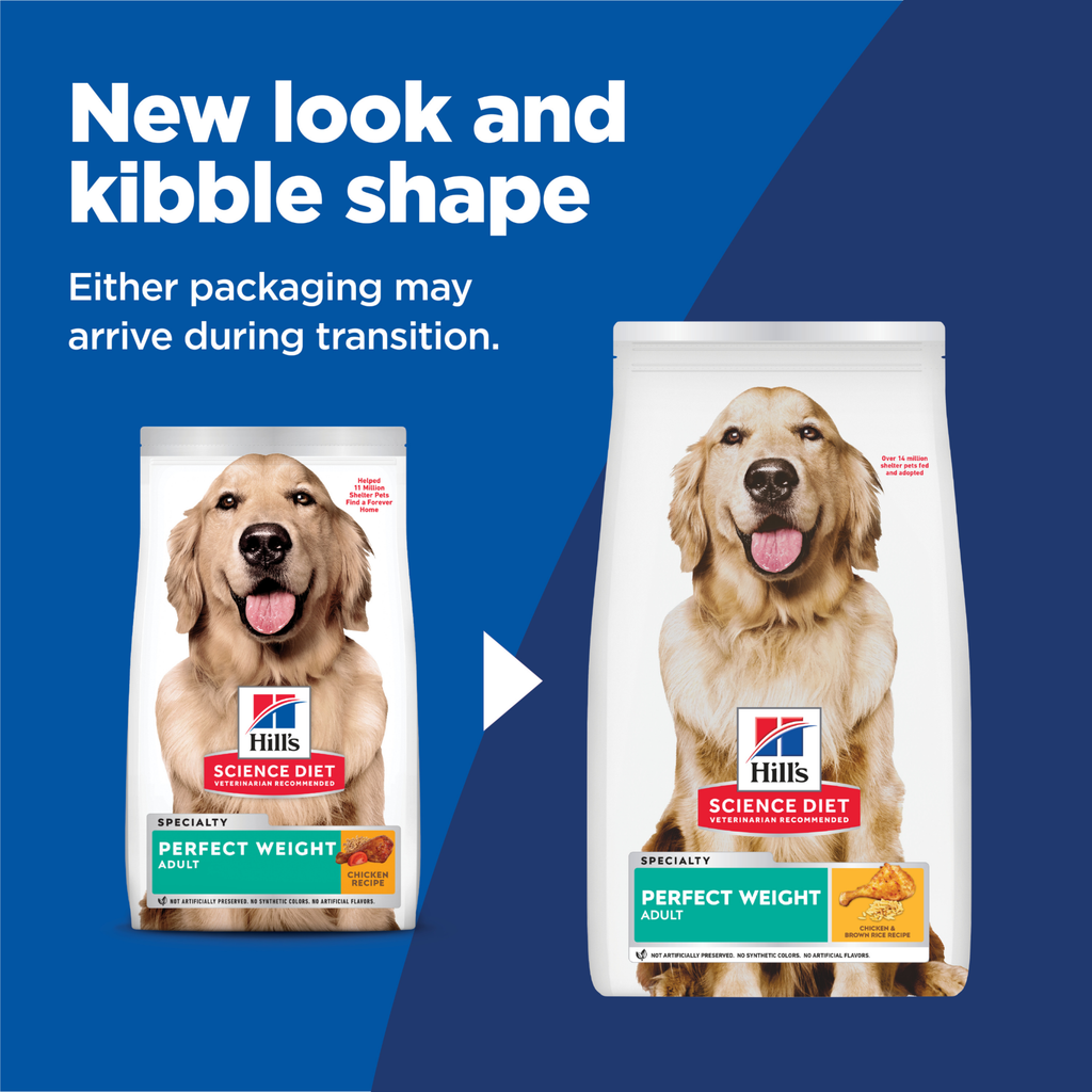 Hill's Science Diet Dry Dog Food Adult Perfect Weight