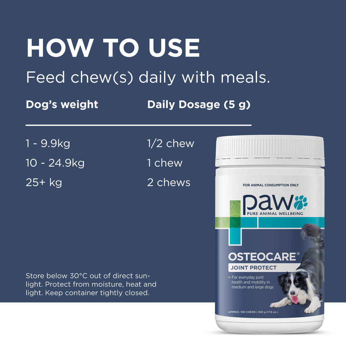 PAW by Blackmores OsteoCare Joint Protect Chews