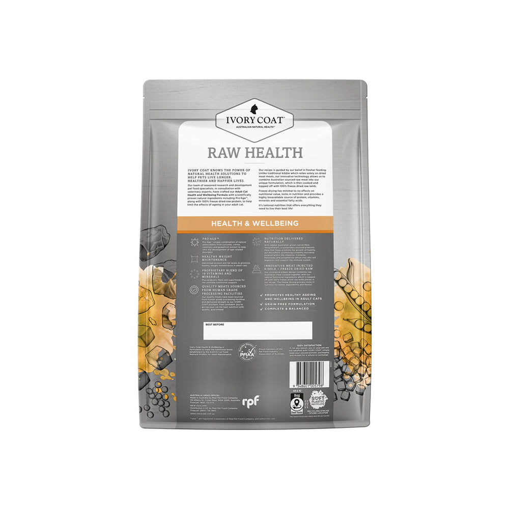 IVORY COAT Raw Health Health & Vitality Cat Food