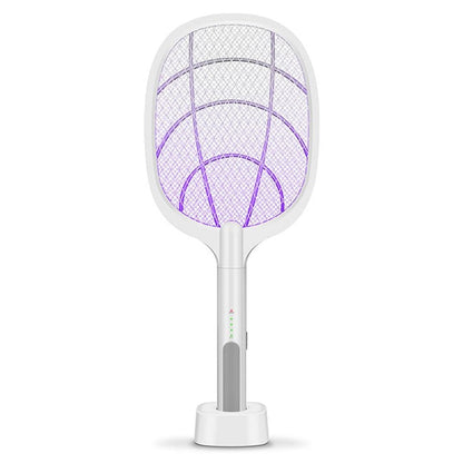 🔥HOT SALE🔥USB Rechargeable Electric Fly Swatter Large Insect Racket