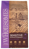 Wholesomes Sensitive Skin & Stomach with Lamb Protein Dry Dog Food 30 lb