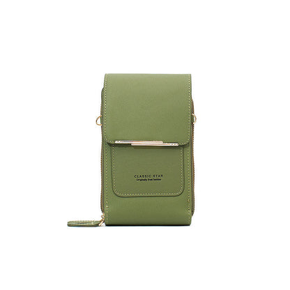 🏆Last Day Promotion：ONLY ￡7.99!!👜📱 Simple and elegant women's touchscreen crossbody phone wallet
