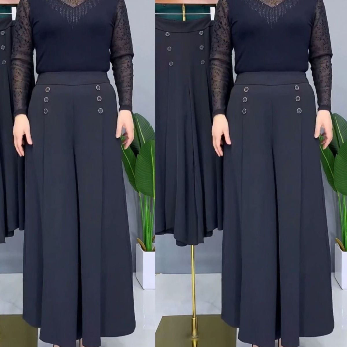 🔥Buy 2 Free Shipping👖Hot Sale-Pleated Wide Leg Pants