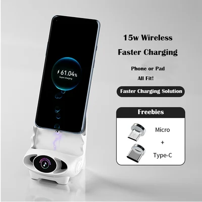 🔥 Hot Sale 49% OFF -🎁Mini Chair Wireless Fast Charger Multifunctional Phone Holder
