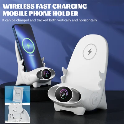 🔥 Hot Sale 49% OFF -🎁Mini Chair Wireless Fast Charger Multifunctional Phone Holder