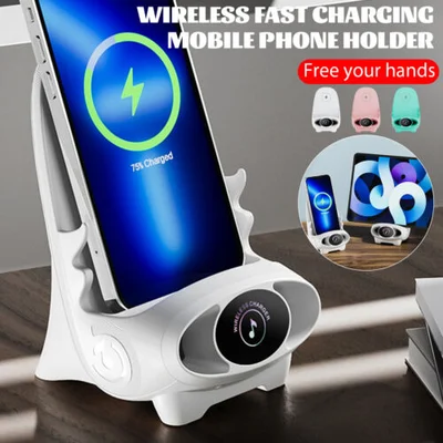 🔥 Hot Sale 49% OFF -🎁Mini Chair Wireless Fast Charger Multifunctional Phone Holder