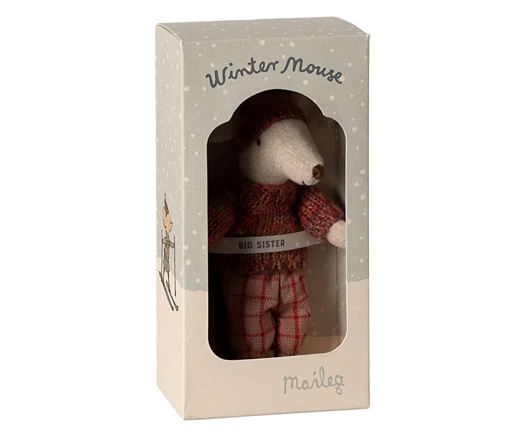 Maileg | Big Sister Winter Mouse Ski Set