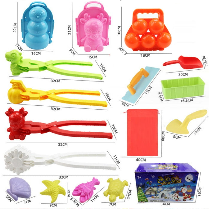 🎁Xmas  Hot Sales - 49% OFF🎅Endless Fun Snowball Kit